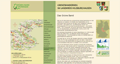 Desktop Screenshot of gruenes-band.landkreis-hildburghausen.de